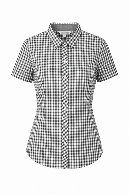 Aussie Pacific Brighton Women's Short Sleeve Shirt — BLACK