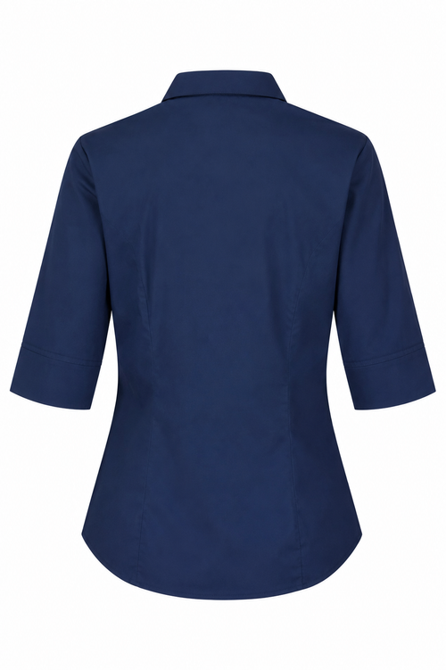 Aussie Pacific Mosman Women's Three-Quarter Sleeve Shirt — NAVY