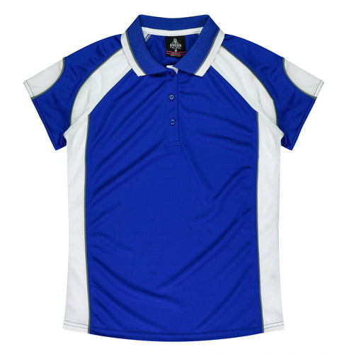 Aussie Pacific Women's Murray Polo — ROYAL/WHITE