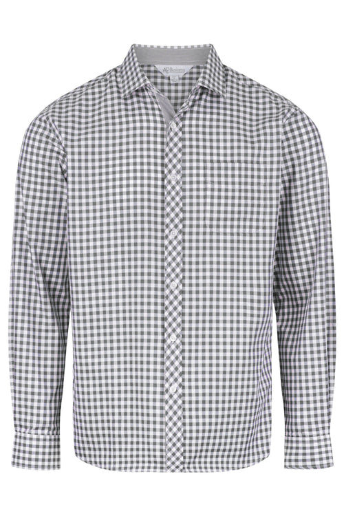 Aussie Pacific Brighton Men's Long Sleeve Shirt — BLACK