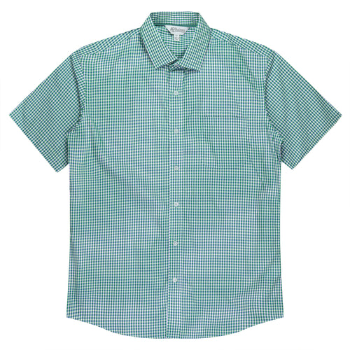 Aussie Pacific Epsom Men's Short Sleeve Shirt — EMERALD