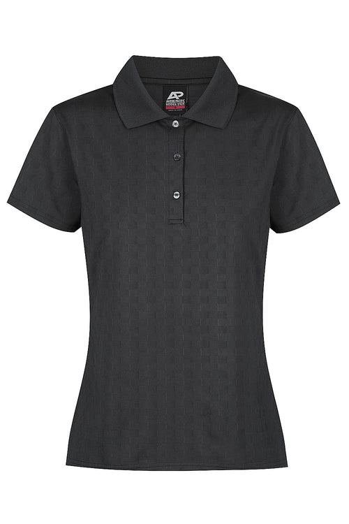 Aussie Pacific Ladies Noosa Polo — Black