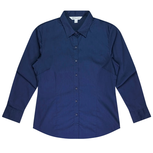Aussie Pacific Mosman Women's Long Sleeve Shirt — NAVY