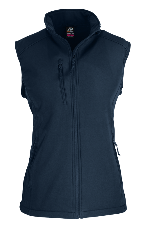 Aussie Pacific Women's Olympus Softshell Vest — NAVY