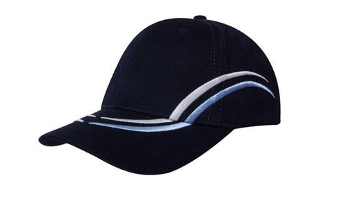 Headwear Brushed Heavy Cotton with Curved Embroidery on Crown and Peak