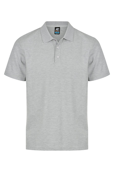Aussie Pacific Hunter Men's Polo — GREY MARLE