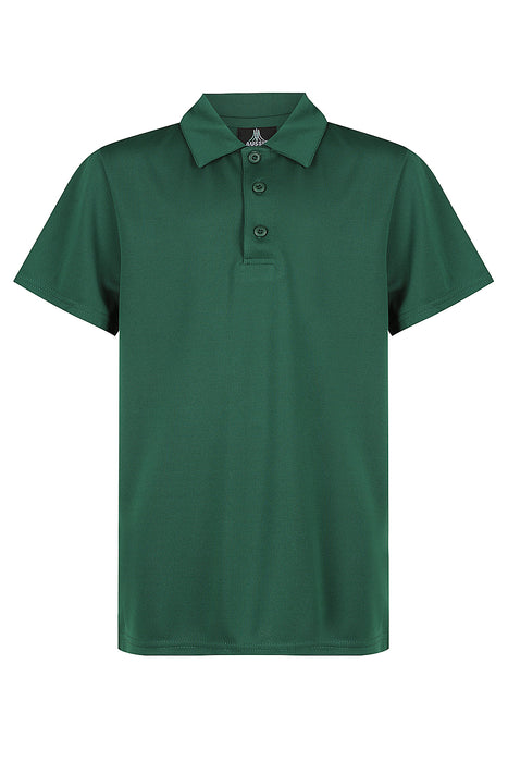Aussie Pacific Botany Kids' Polo — BOTTLE