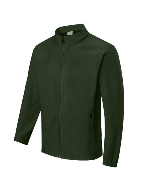 Bocini Men’s Softshell Jacket — Bottle Green