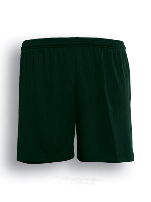 Bocini Kids Plain Sports Shorts — Bottle Green