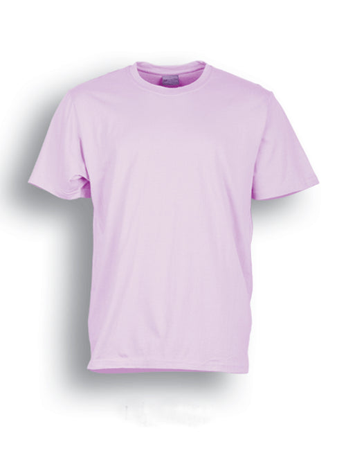 Bocini Kids Plain Cotton Tee Shirt — Light Pink