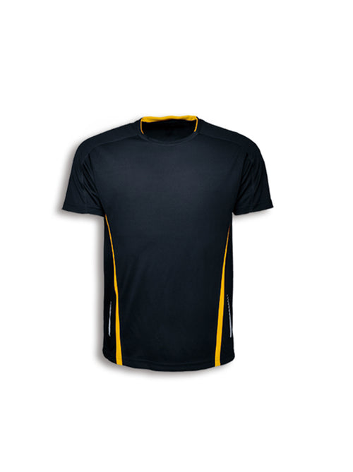 Bocini Kids Elite Sports Tee — Black / Gold
