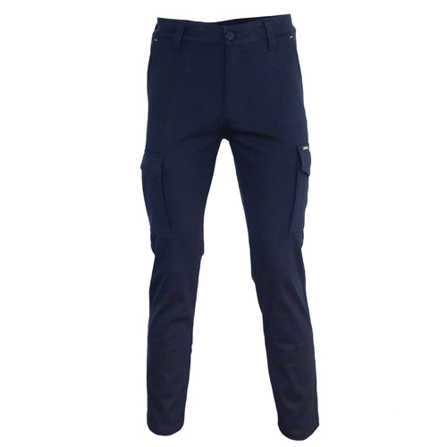DNC SlimFlex Cargo Pants — Navy