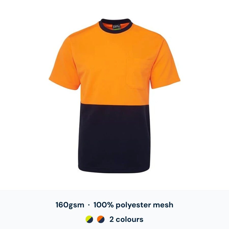 JB's Wear Hi Vis T-Shirt — Custom Logo