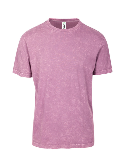 RAMO Men's / Unisex Stone Wash T-shirt — Mauve