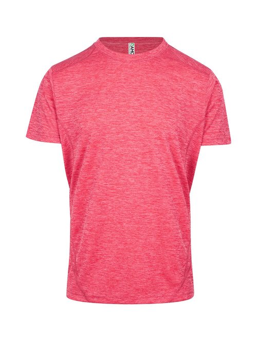 RAMO Men's / Unisex Challenger 100% polyester T-shirt — Red Marl