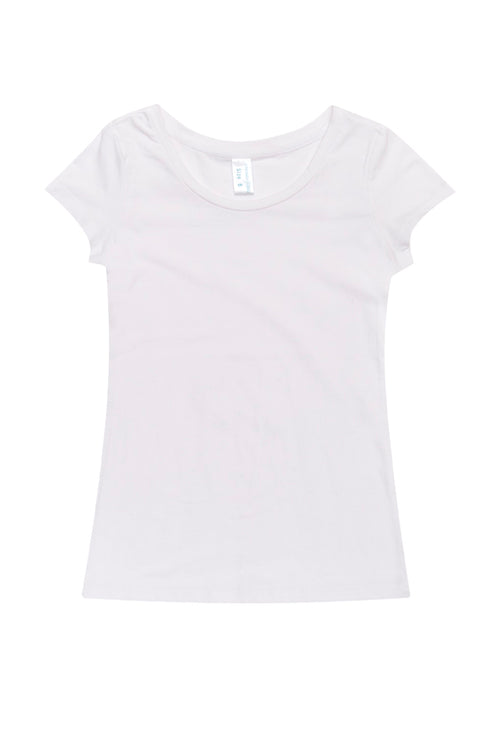 RAMO Women’s Cotton/Spandex T-shirt — White