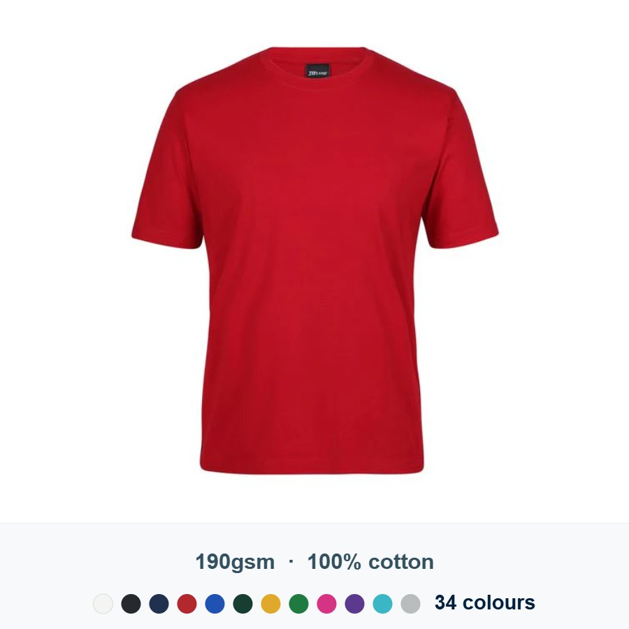 JB's Wear Cotton Tee — Custom Logo