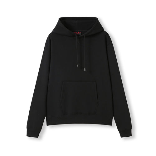 RAMO Women's and Juniors' Kangaroo Pocket Hoodie — Black
