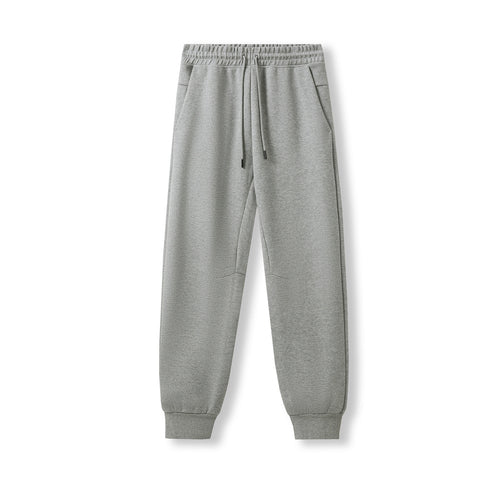RAMO Men's three layer Cotton Sandwich Pants — Grey Marl