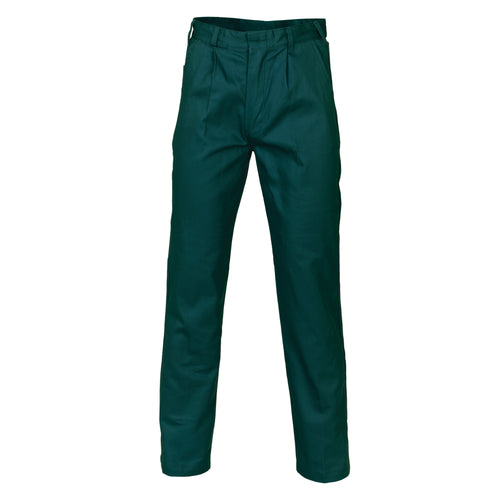 DNC Cotton Drill Work Pants — Green
