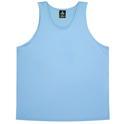 Aussie Pacific 3107 Kids' Botany Singlet — SKY