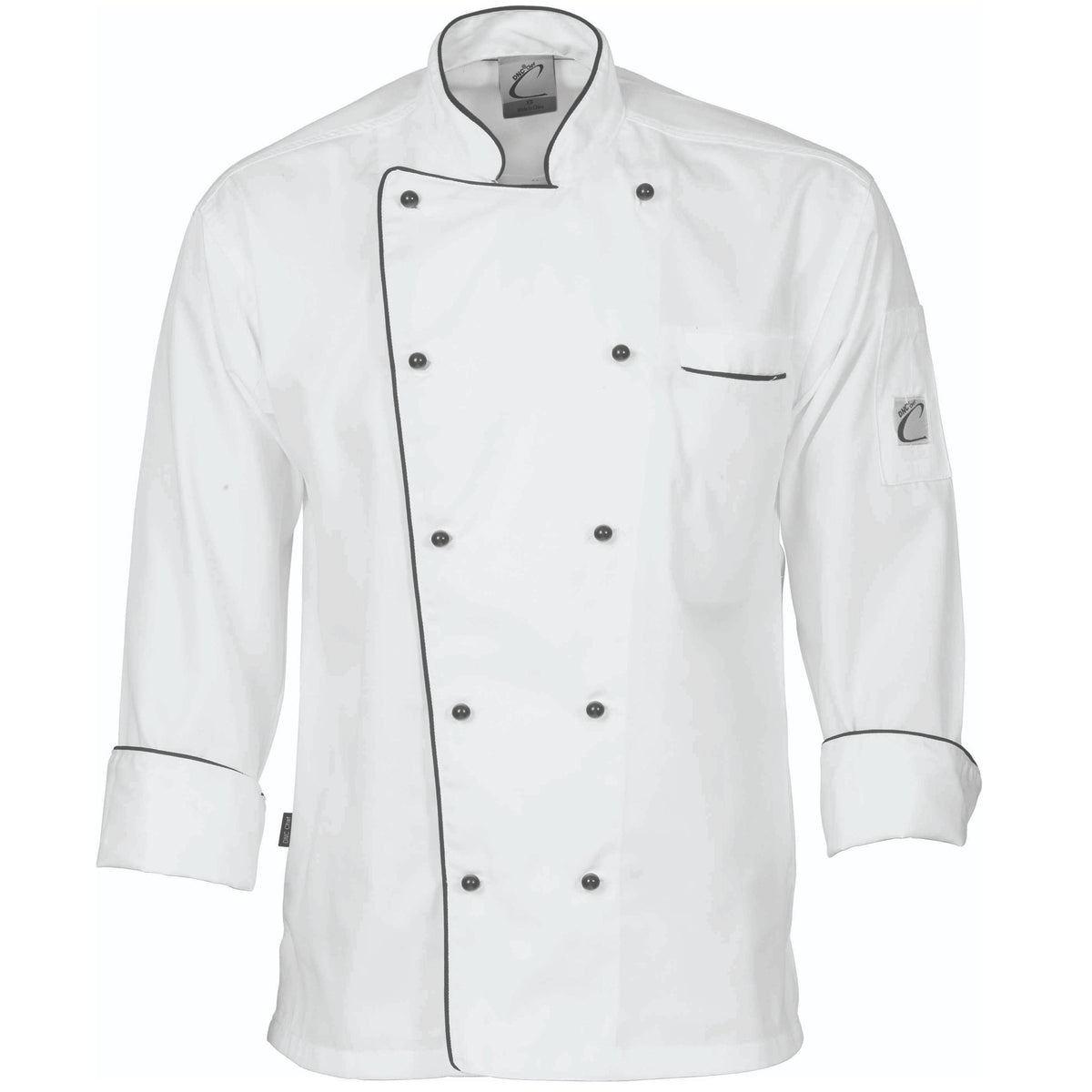 DNC Classic Chef Jacket - Long Sleeve — White