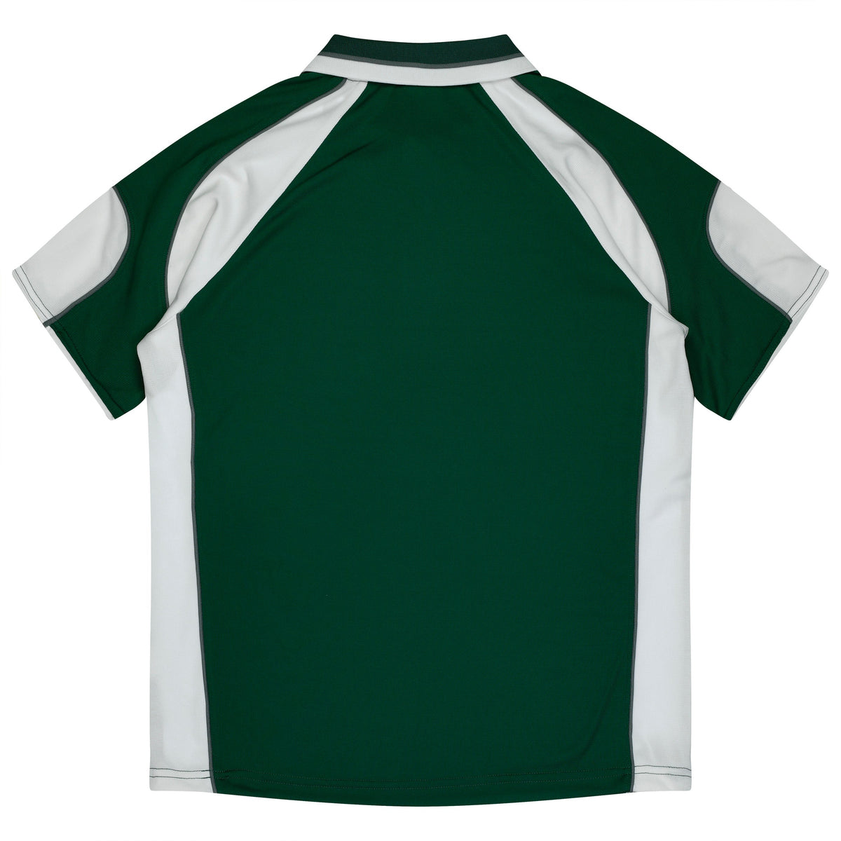 Aussie Pacific 3300 Kids' Murray Polo — BOTTLE/WHITE — additional view 2
