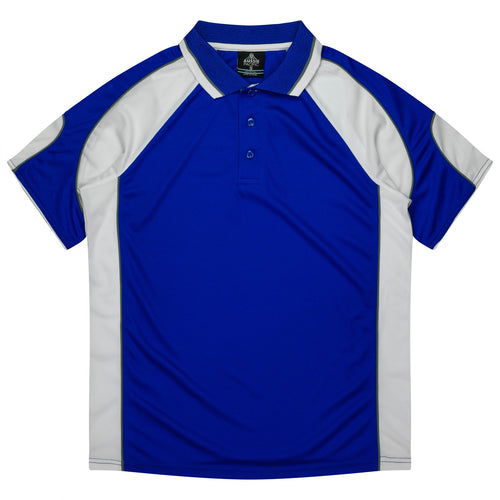 Aussie Pacific Kids' Murray Polo — ROYAL/WHITE