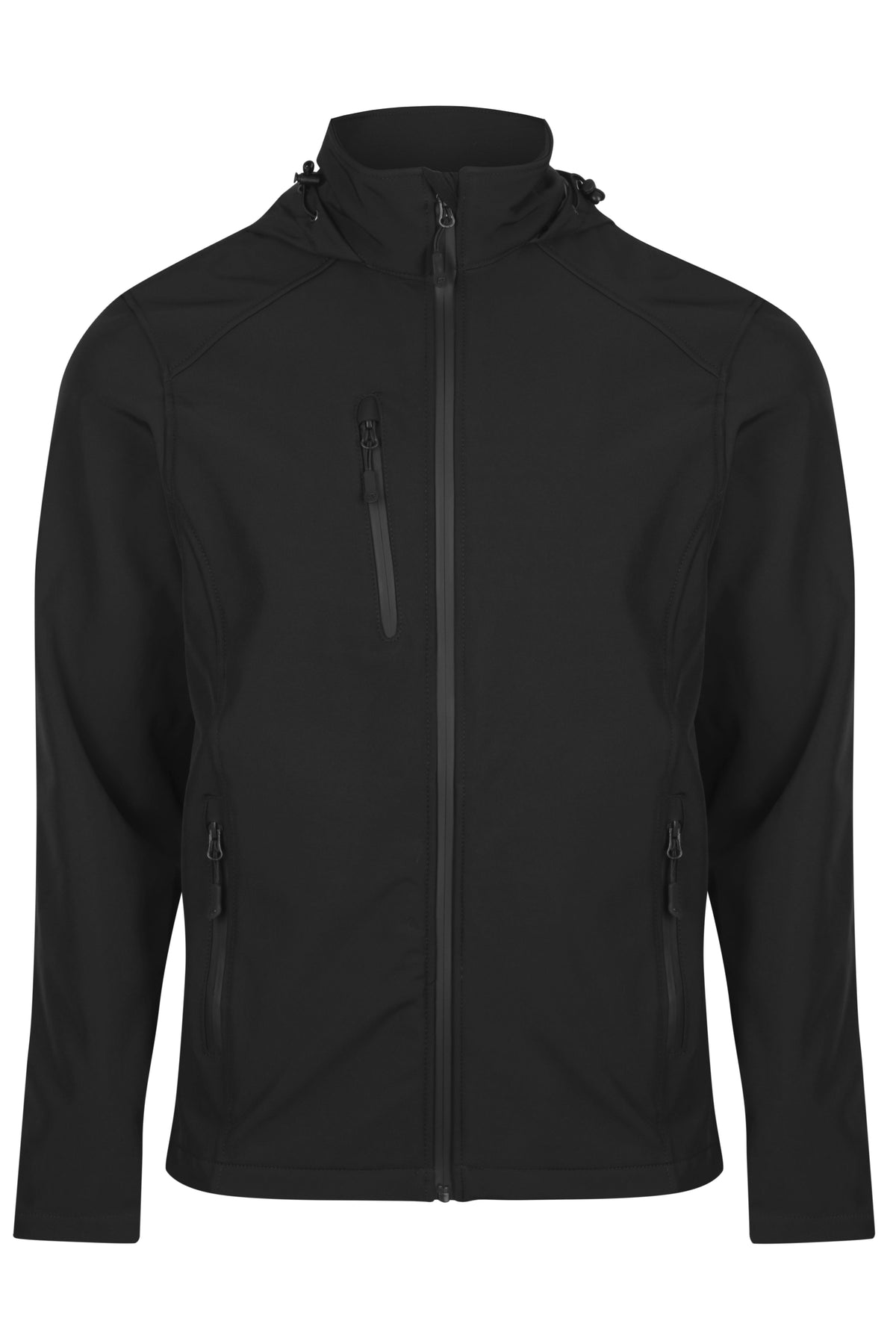 Aussie Pacific 1513 Men's Olympus Softshell Jacket — BLACK