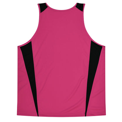 Aussie Pacific 3104 Kids' Eureka Singlet — PINK/BLACK — additional view 2