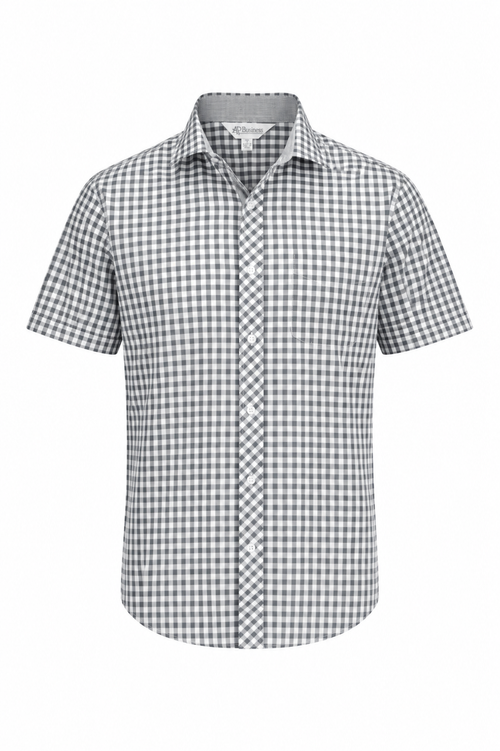 Aussie Pacific Brighton Men's Short Sleeve Shirt — BLACK