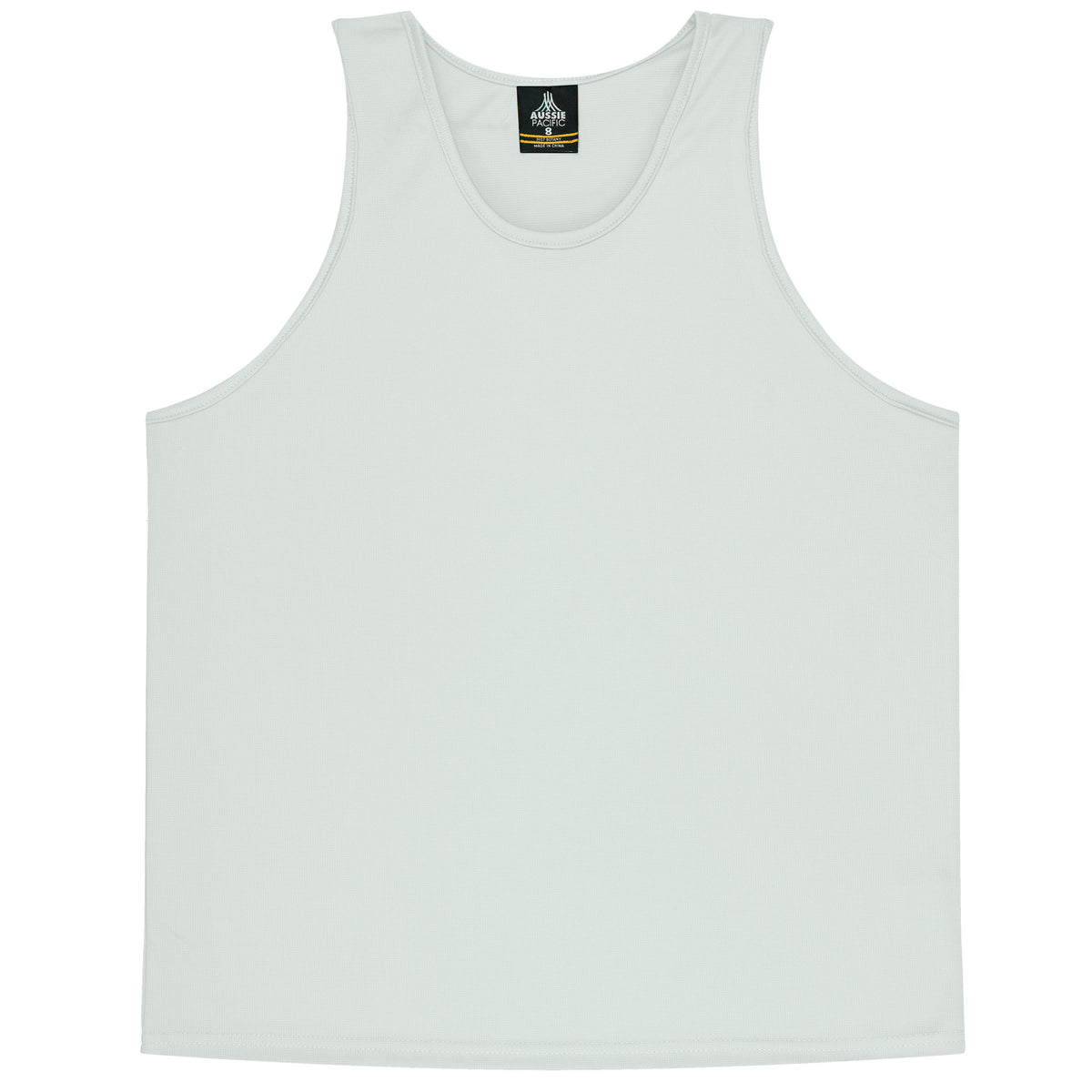 Aussie Pacific 3107 Kids' Botany Singlet — WHITE