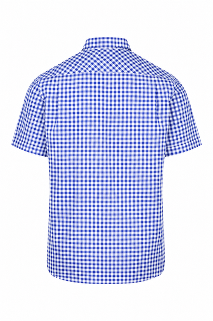 Aussie Pacific 1909S Brighton Men's Short Sleeve Shirt — FRENCH BLUE — additional view 2