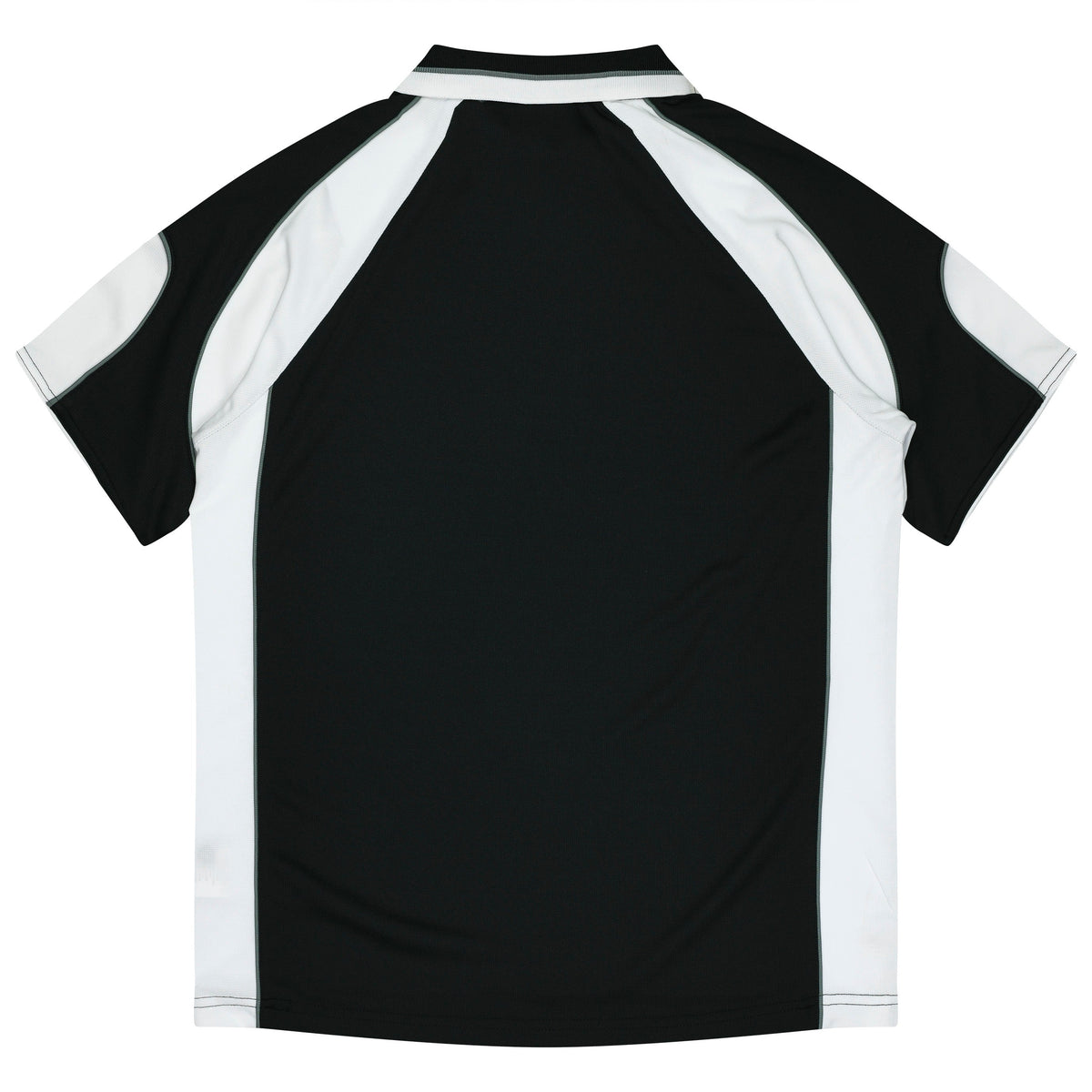 Aussie Pacific 3300 Kids' Murray Polo — BLACK/WHITE — additional view 2