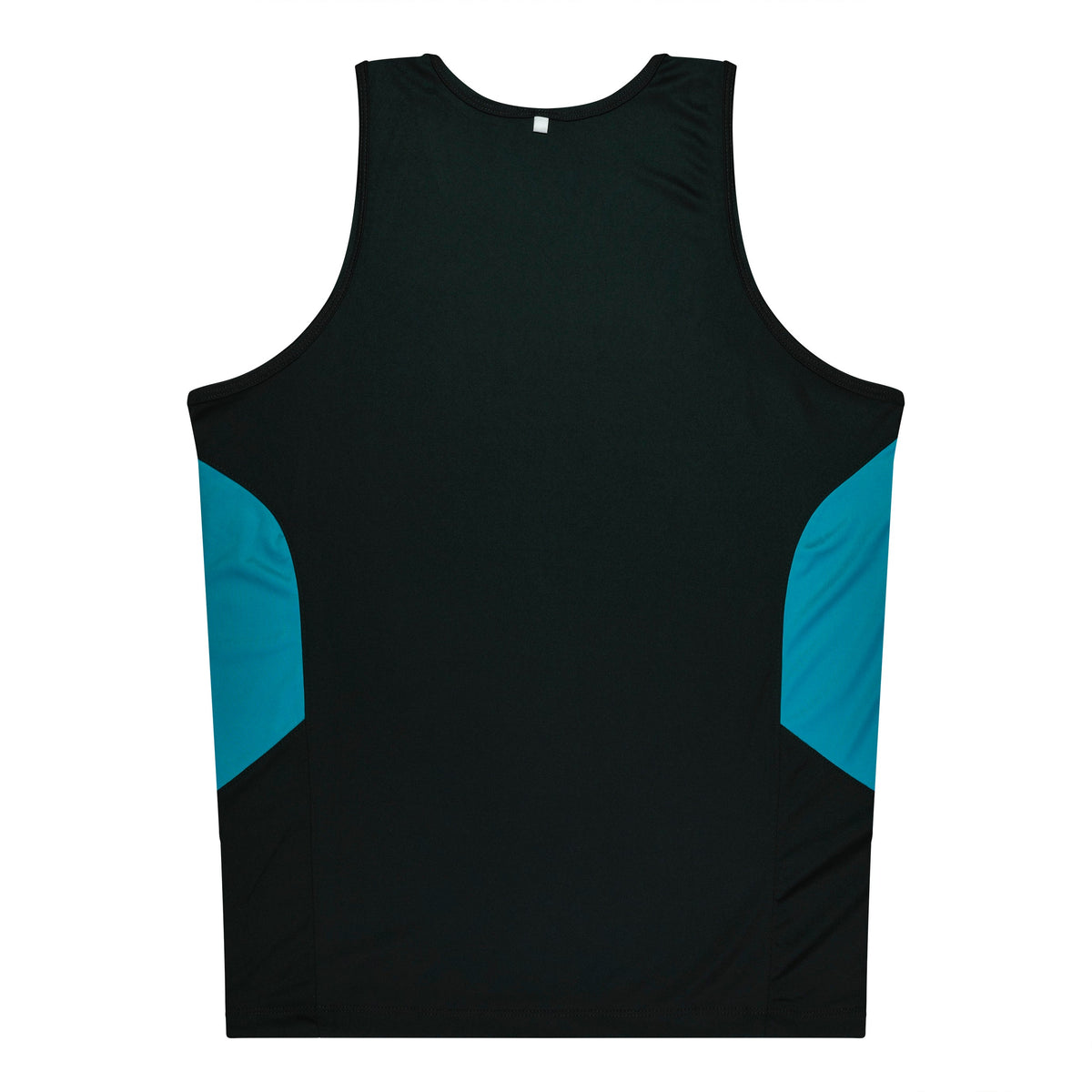 Aussie Pacific 3111 Kids' Tasman Singlet — BLACK/TEAL — additional view 2