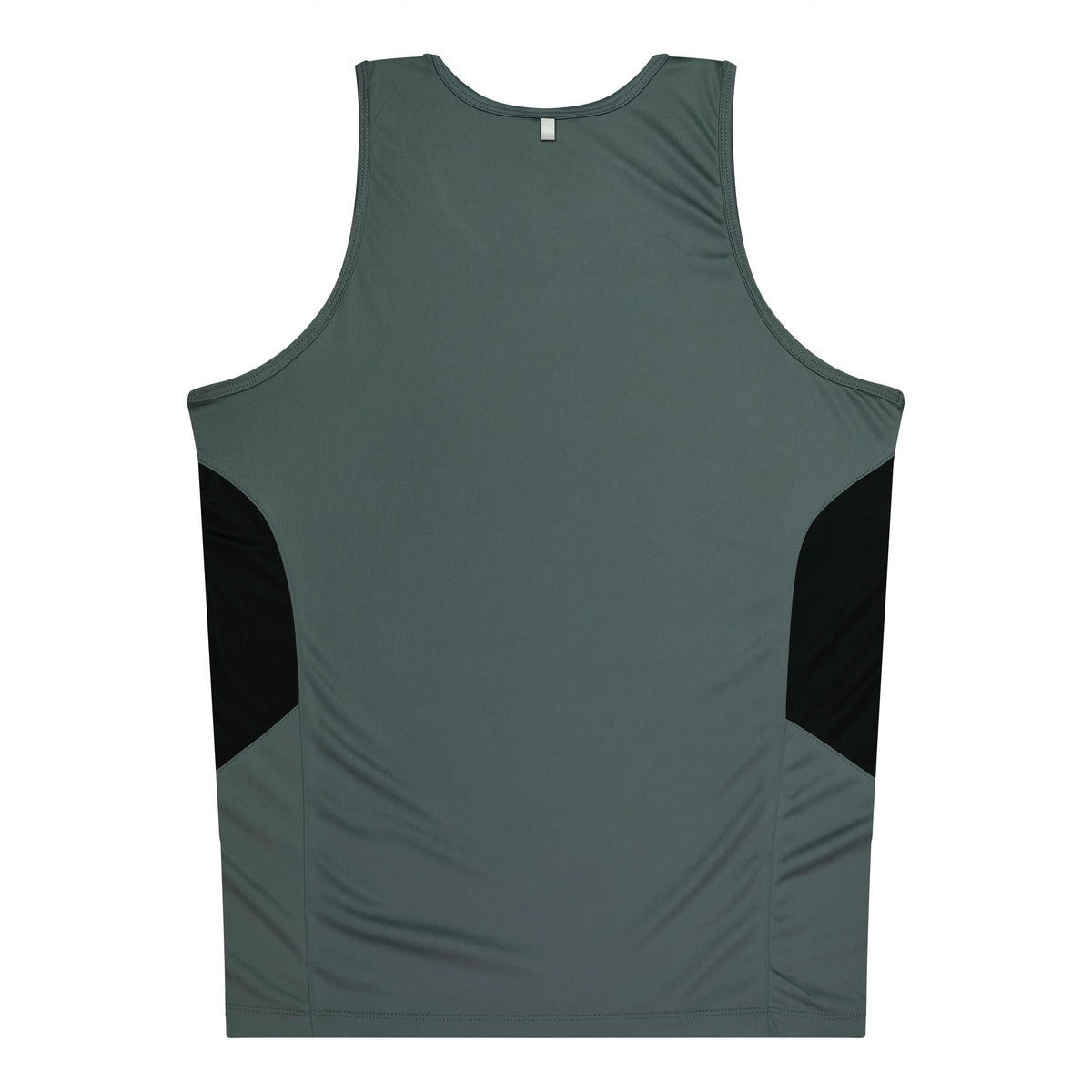 Aussie Pacific 3111 Kids' Tasman Singlet — ASHE/BLACK — additional view 2