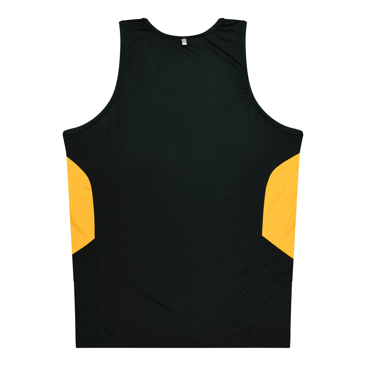 Aussie Pacific 3111 Kids' Tasman Singlet — BLACK/GOLD — additional view 2