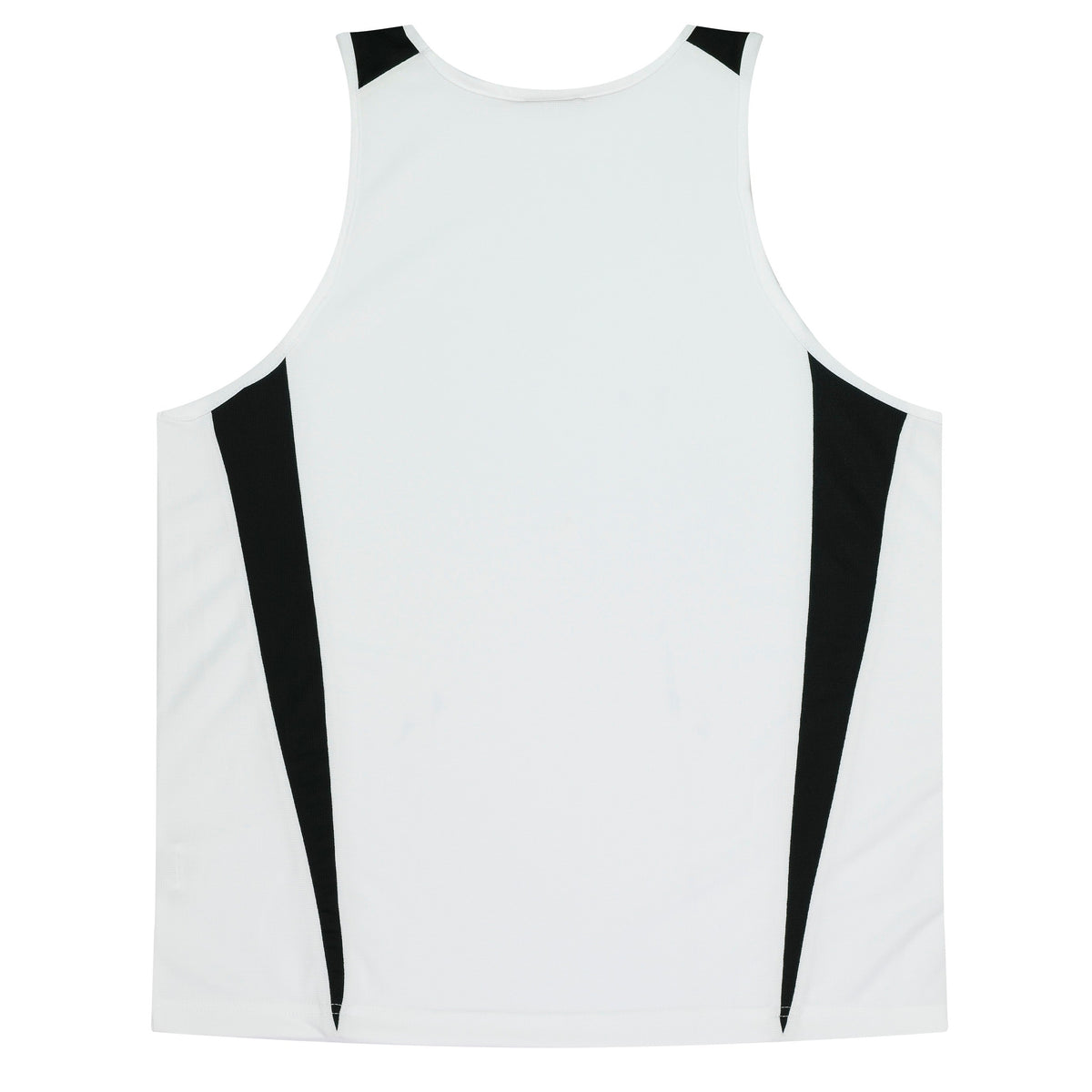 Aussie Pacific 3104 Kids' Eureka Singlet — WHITE/BLACK — additional view 2