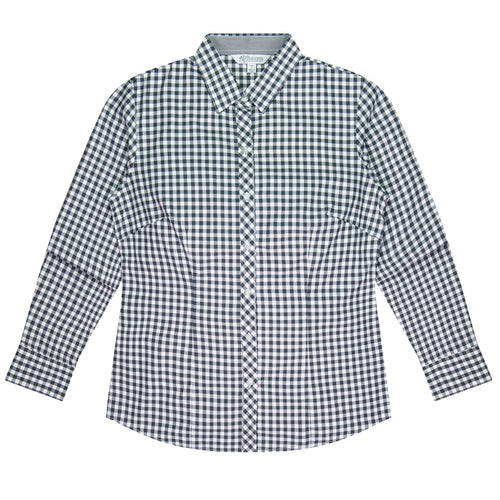 Aussie Pacific Brighton Women's Long Sleeve Shirt — BLACK