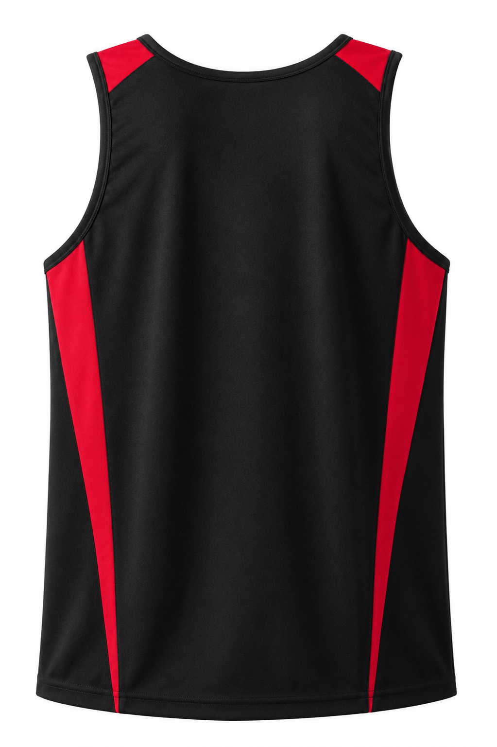 Aussie Pacific 1104 Men's Eureka Singlet — BLACK/RED — additional view 2