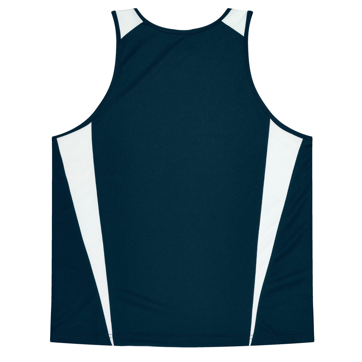 Aussie Pacific 3104 Kids' Eureka Singlet — NAVY/WHITE — additional view 2