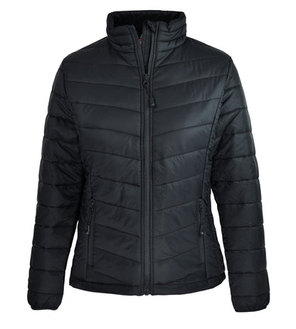 Aussie Pacific 2522 Women's Buller Puffer Jacket — BLACK