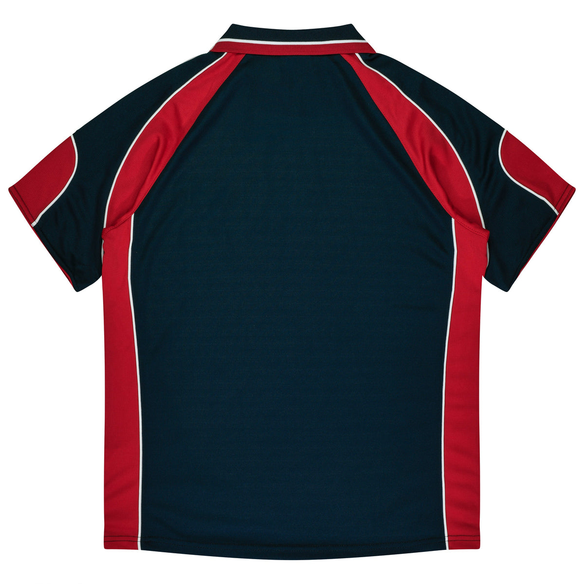Aussie Pacific 3300 Kids' Murray Polo — NAVY/RED — additional view 2