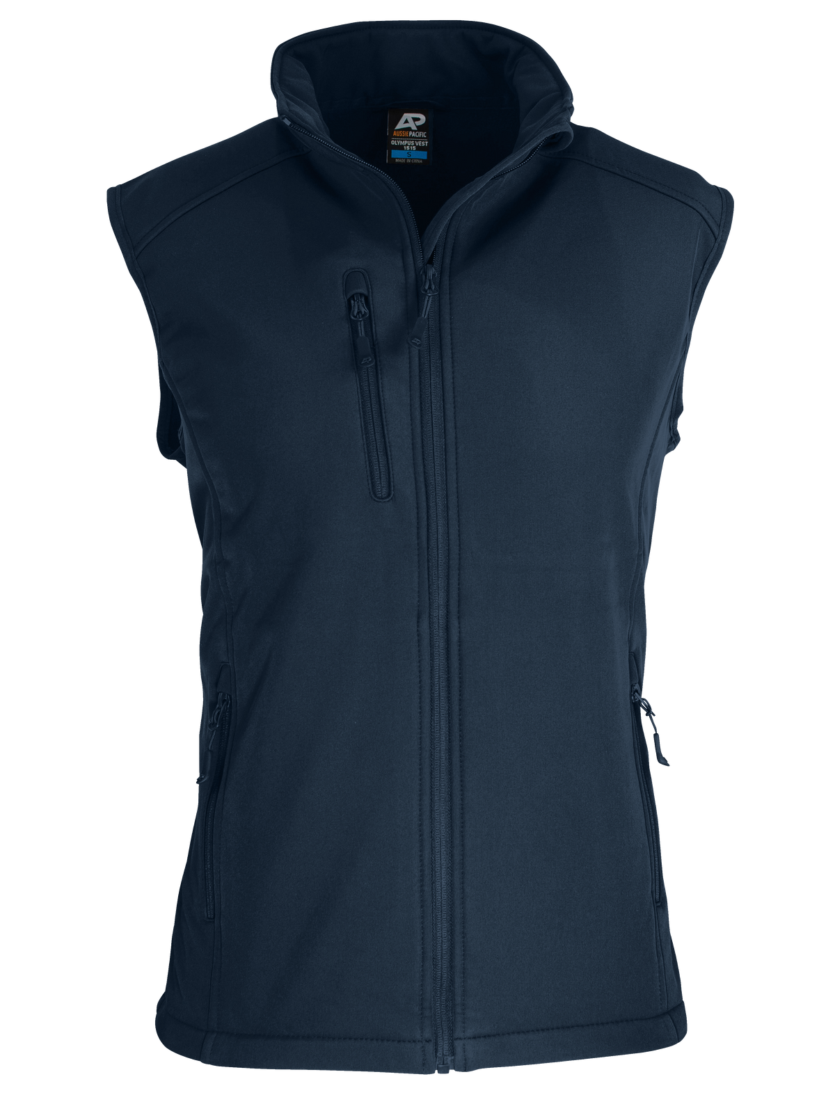 Aussie Pacific 1515 Men's Olympus Softshell Vest — NAVY