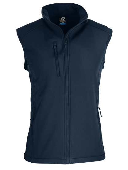 Aussie Pacific 1515 Men's Olympus Softshell Vest — NAVY