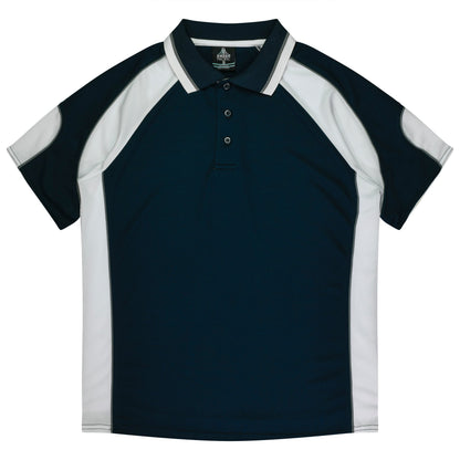Aussie Pacific 3300 Kids' Murray Polo — NAVY/WHITE