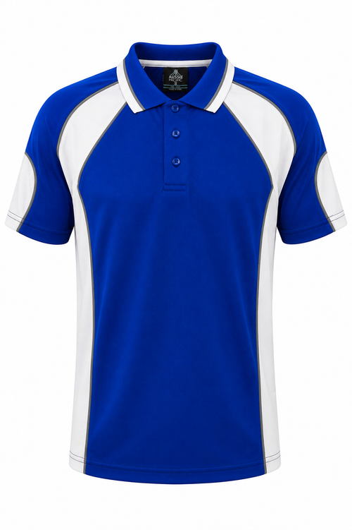 Aussie Pacific Men's Murray Polo — ROYAL/WHITE