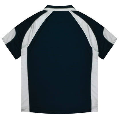 Aussie Pacific 3300 Kids' Murray Polo — NAVY/WHITE — additional view 2
