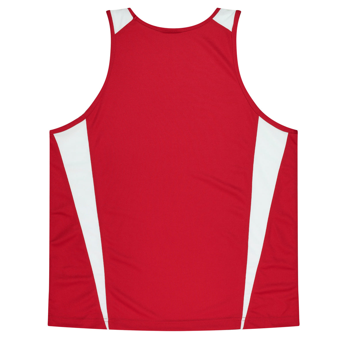 Aussie Pacific 3104 Kids' Eureka Singlet — RED/WHITE — additional view 2