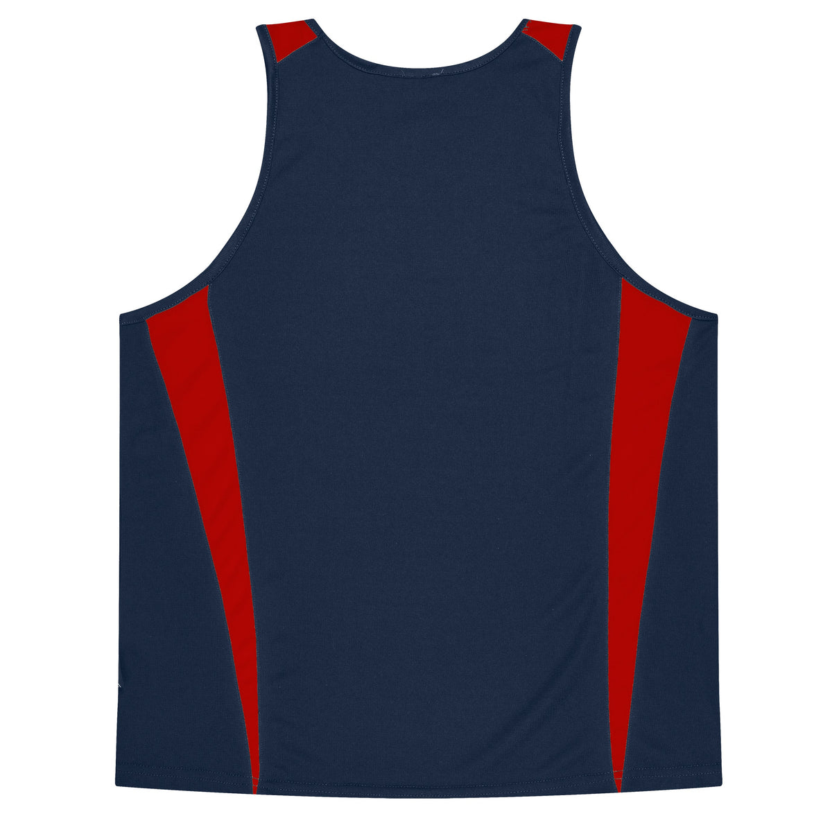 Aussie Pacific 3104 Kids' Eureka Singlet — NAVY/RED — additional view 2